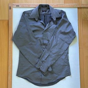 Gray Button Down Shirt